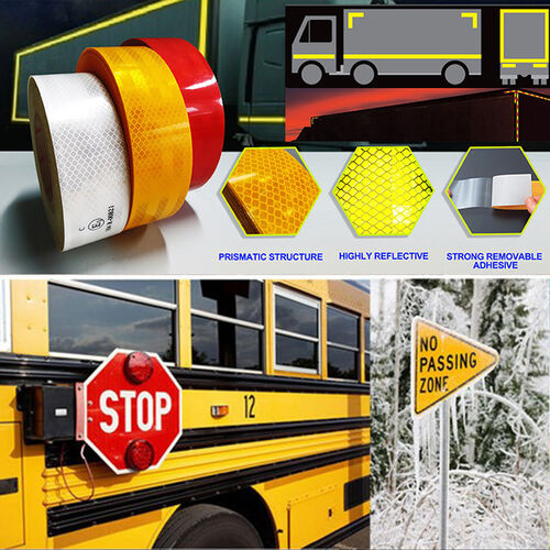 Neueste Unternehmenslösungen zu Custom Reflective Tape Solutions for Trucks, Trailers, and Construction Vehicles