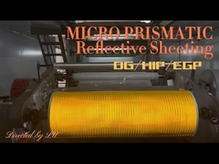 1.22*45.72m Retro-Prismatische Reflektionsfolie für die Straßenverkehrssicherheit