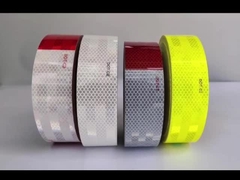 Sicherheitsfahrzeug Lastwagen Fahrrad Straße Prismatische Rollen DOT C2 Reflektorband Selbstklebstoff