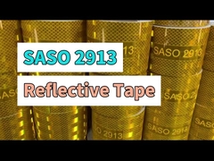 Aluminiertes Metallisiertes Saso 2913 2inches 25m 50m Retro-Reflexionsband für Saudi-Arabien