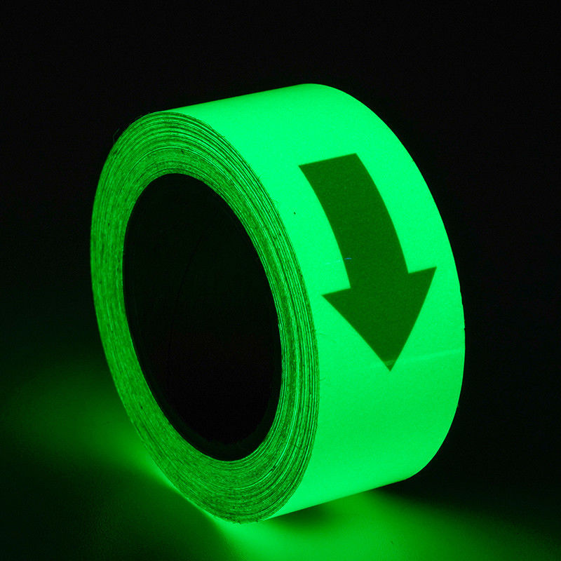 Selbstklebende Permanente Glow In The Dark Tape Vinylstreifen für die Wanddecke