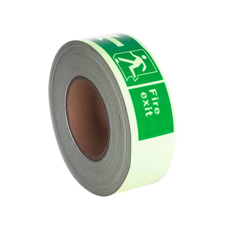 Selbstklebende 6-8H Glow in The Dark Tape für Ausgangsschild