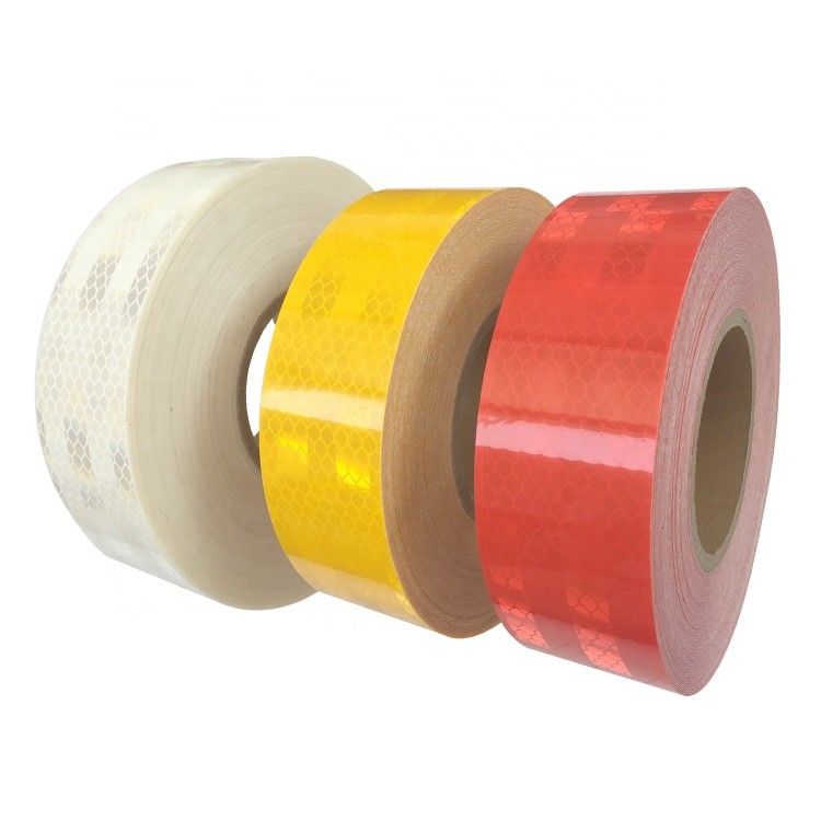 Hi-Vis reflektierende Sicherheitssticker Wasserdichtes ECE 104r reflektierendes Band für Kraftfahrzeuge