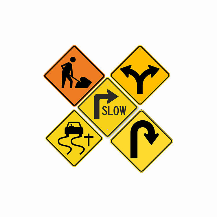 Anpassungs-Aluminiummetal-Straßenverkehrs-Stopp-/Slow-Road-Schild