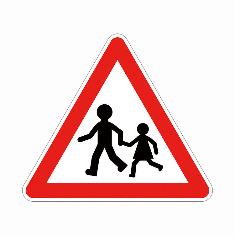 Anpassungs-Aluminiummetal-Straßenverkehrs-Stopp-/Slow-Road-Schild