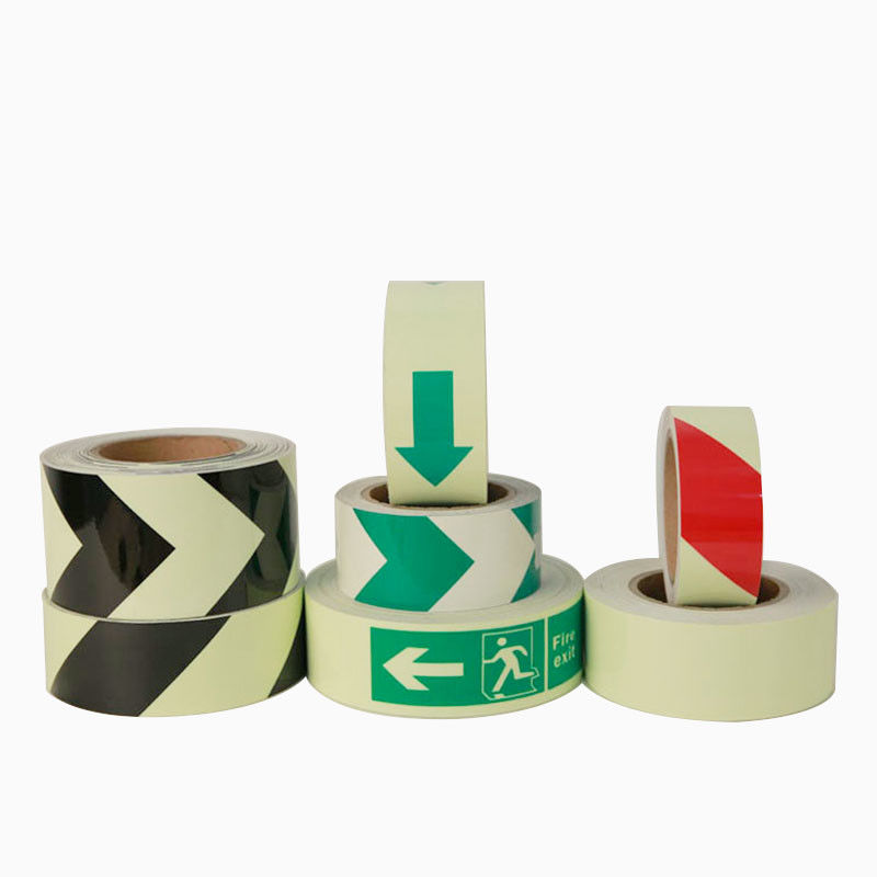 Druckbares PVC-Material 6-8H Glow In The Dark Tape für das Ausfahrtzeichen