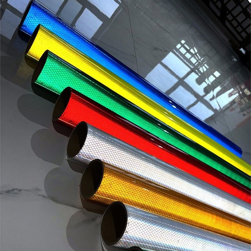Reflexionsfolie in Diamantqualität, Diamant-Reflexionsfolie für Straßenschilder ASTM D4956 Typ V