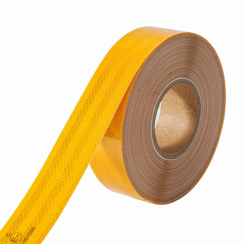 Aufgeschriebenes ECE 104r Rolls Auto reflektierendes Prismatisches Rot Aufkleber Vinyl reflektierendes Band für Lastwagen