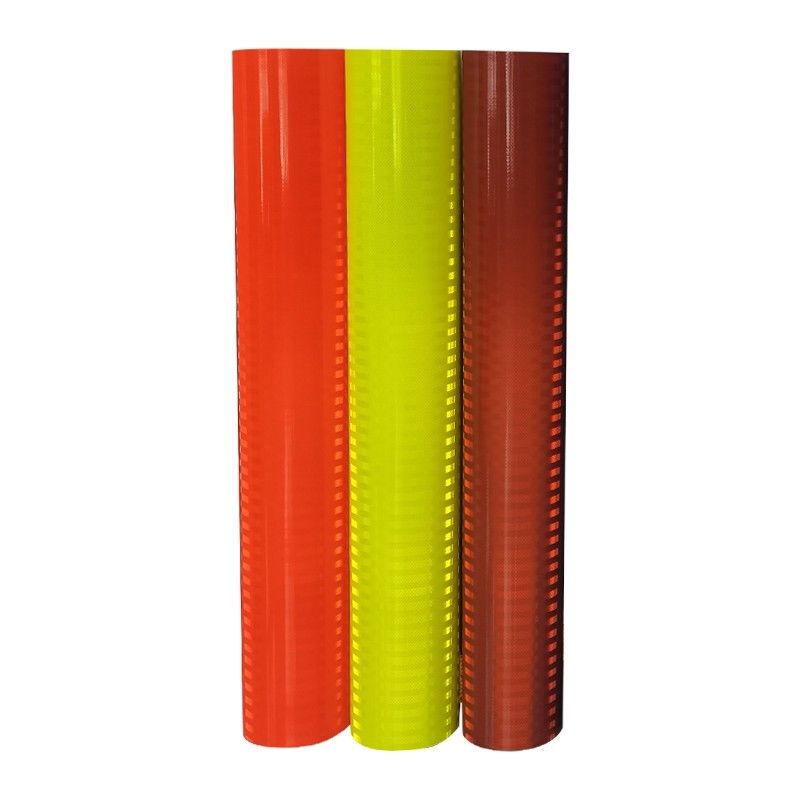 Weiß Gelb Rot Farbe HIP EGP-Klasse 7-10 Jahre Garantie reflektierende Bleche Vinylfolie für die Straßenverkehrssicherheit