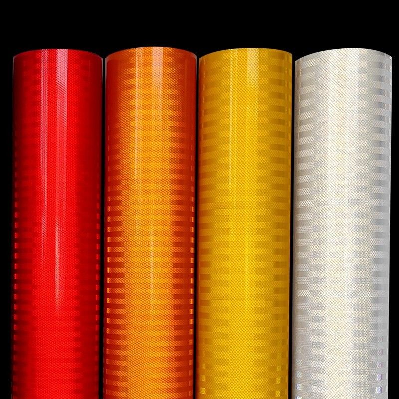 HP Roland Drucktechnik Mikroprismatische HIP EGP Technikerqualität Acryl gelbe Verkehrszeichen Reflektionsblatt für Verkehrszeichen
