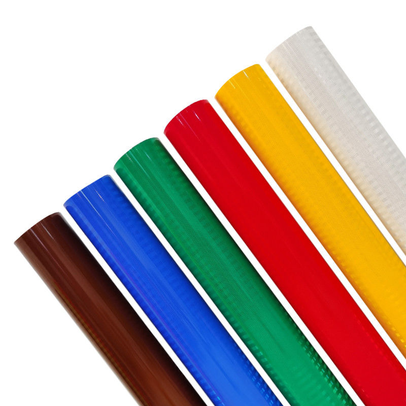 1.22X45.7m Hochsichtbarkeit HIP Diamant Grad 3m Qualität Mikroprismatisches Reflexfolie Eco Solvent Druck Acryl für Verkehrsschilder