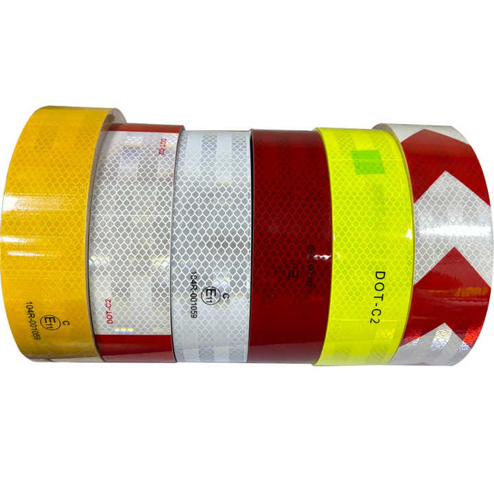 Prismatische Sichtbarkeit 2 Zoll x 50 Yard DOT-C2 Reflexionsband Aufkleber für Fahrzeug LKW