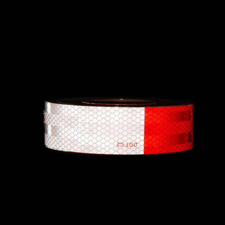 High Intensity Reflective Vinyl 10 Jahre Rot-Weiß Dot-C2 Reflexionsband