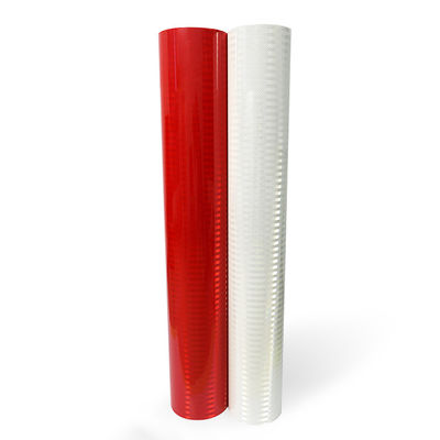 Guter Preis Rot hochintensive prismatische reflektierende Blechrolle Druckfähig Flexibel OEM Online