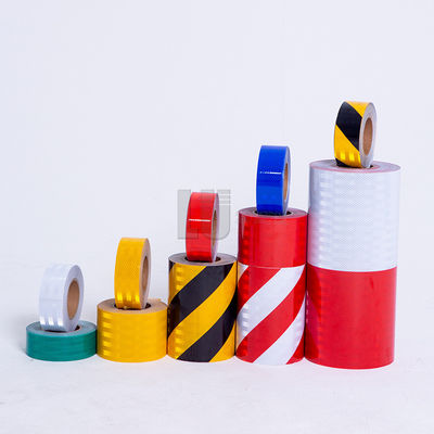 Guter Preis Wasserdichtes Mikroprism-Typ Schrägstreifen gedruckt reflektierendes Vinyl Online