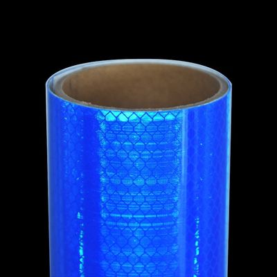 Guter Preis Blaue Vollwürfel-Prismatische Diamantreflexionsfolie für Autobahnen Online