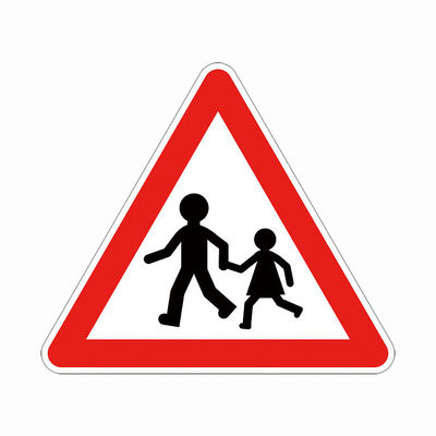 Guter Preis Anpassungs-Aluminiummetal-Straßenverkehrs-Stopp-/Slow-Road-Schild Online
