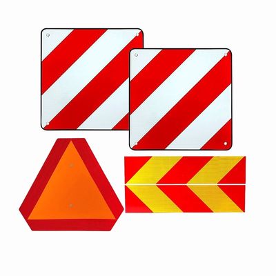 Guter Preis Fahrzeug-Reflexmarkierung Warnschild Reflex-Heckmarkierungstafel für Italien Spanien Online