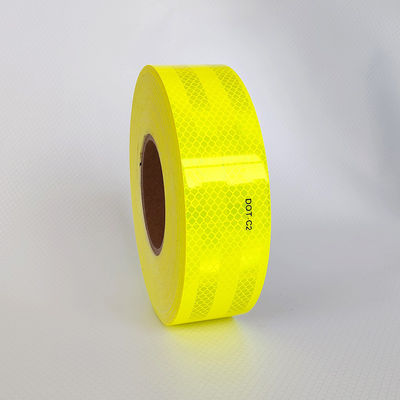 Guter Preis High Intensity DOT C2 reflektierendes Markierungsband auf Anhängern Fluoreszenz Gelb Grün Online