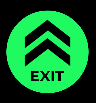 Guter Preis Anpassungsfähiges Design und umweltfreundliche Materialien von Glow in the Dark Vinyl Sign für die Einhaltung der Sicherheitsvorschriften Online