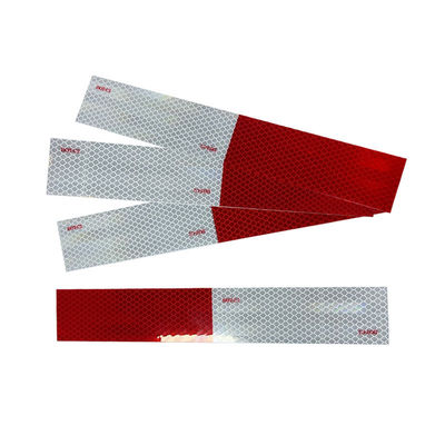 Guter Preis Rotes Weißes DOT-C2 Selbstklebendes, zugelassenes, reflektierendes Sicherheitsband für LKW-Fahrzeuge Online