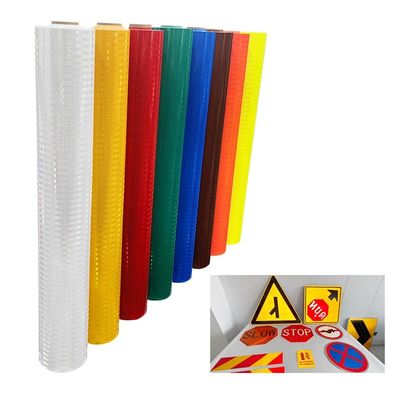 Guter Preis Acryl-Druckfolie mit hoher Intensität und prismatischer Reflexion für Verkehrsschilder Online