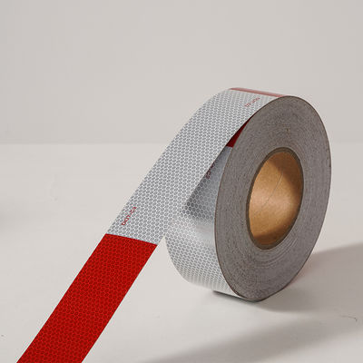 Guter Preis LU DOT-C2 Reflective Tape Red White Reflective Tape Outdoor Warning Safety Tape for Vehicles Trailers Trucks Signs Online