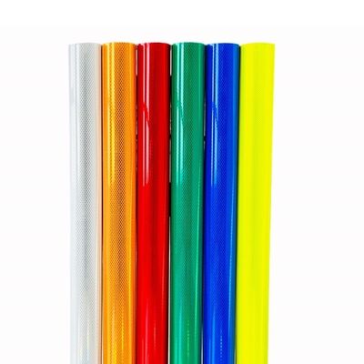 Guter Preis Selbstklebendes Mikroprismatisches Reflektionsmaterial Diamant-Reflektionsblech Online