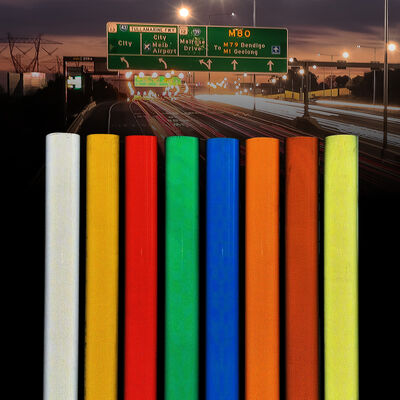 Guter Preis ASTM D4956 Typ III Hochintensive reflektierende Folie mit 10 Jahren Garantie und digitalem Druckkompatibilität Online