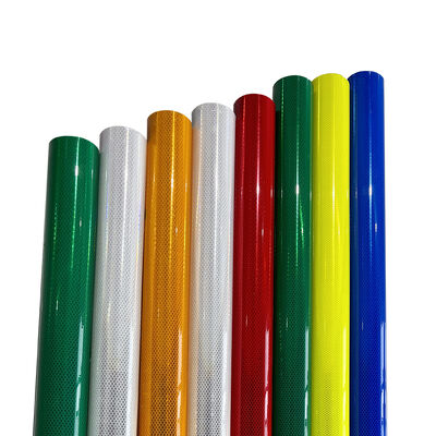 Guter Preis ASTM D4956 Typ XI-konforme DG-Reflexionsbleche in Diamantqualität mit druckempfindlichem Klebstoff für Straßenschilder Online