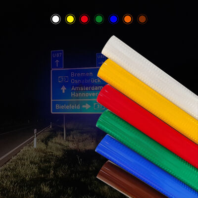 Guter Preis ASTM D4956 EGP-Reflexionsblech Typ II mit einer Lebensdauer von 7 Jahren im Freien und druckempfindlichem Klebstoff Online