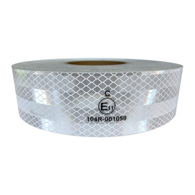 Guter Preis ECE 104R Reflektorband mit Aluminium-Mikroprismen-Technologie für 5-jährige Fahrzeugsichtbarkeit Online